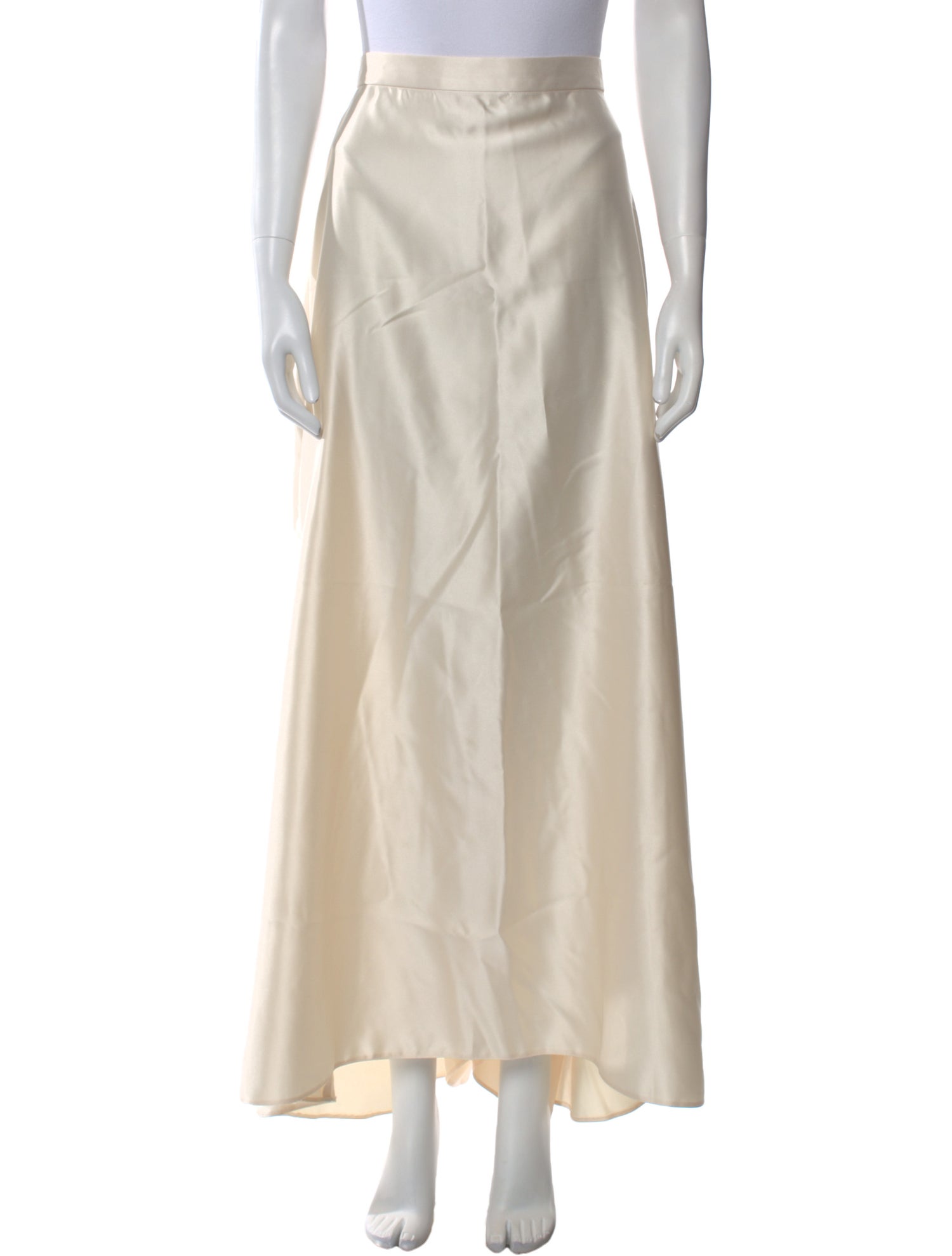 T by Tadashi Pleated Accents Long Skirt