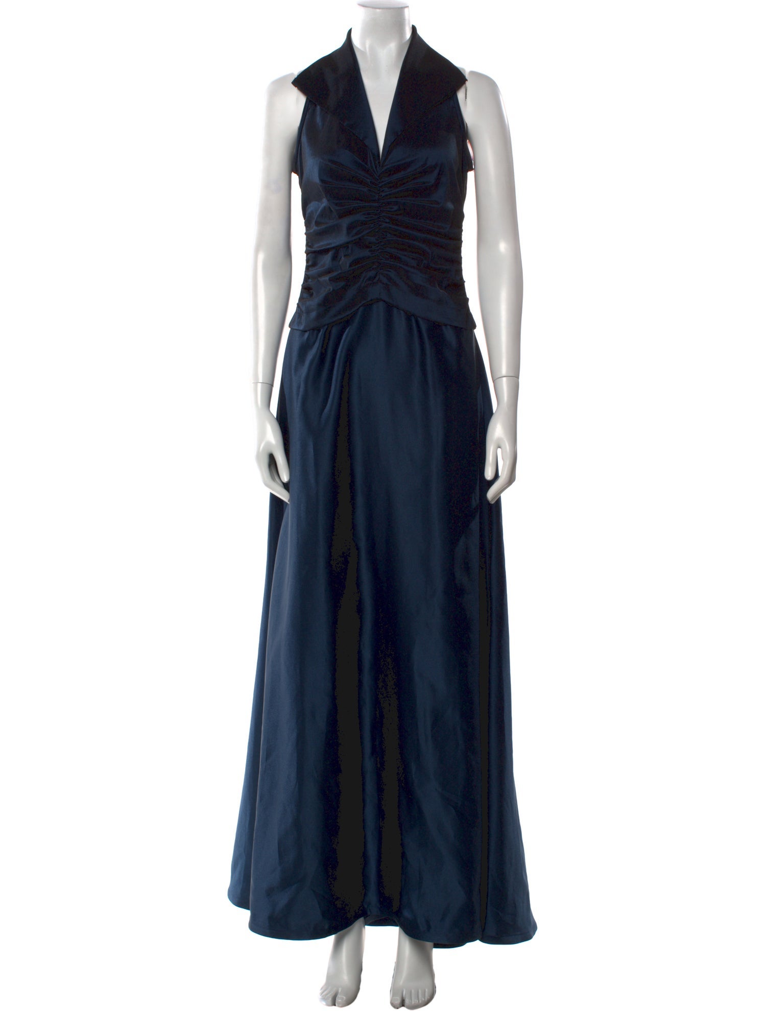 T by Tadashi Halterneck Long Dress