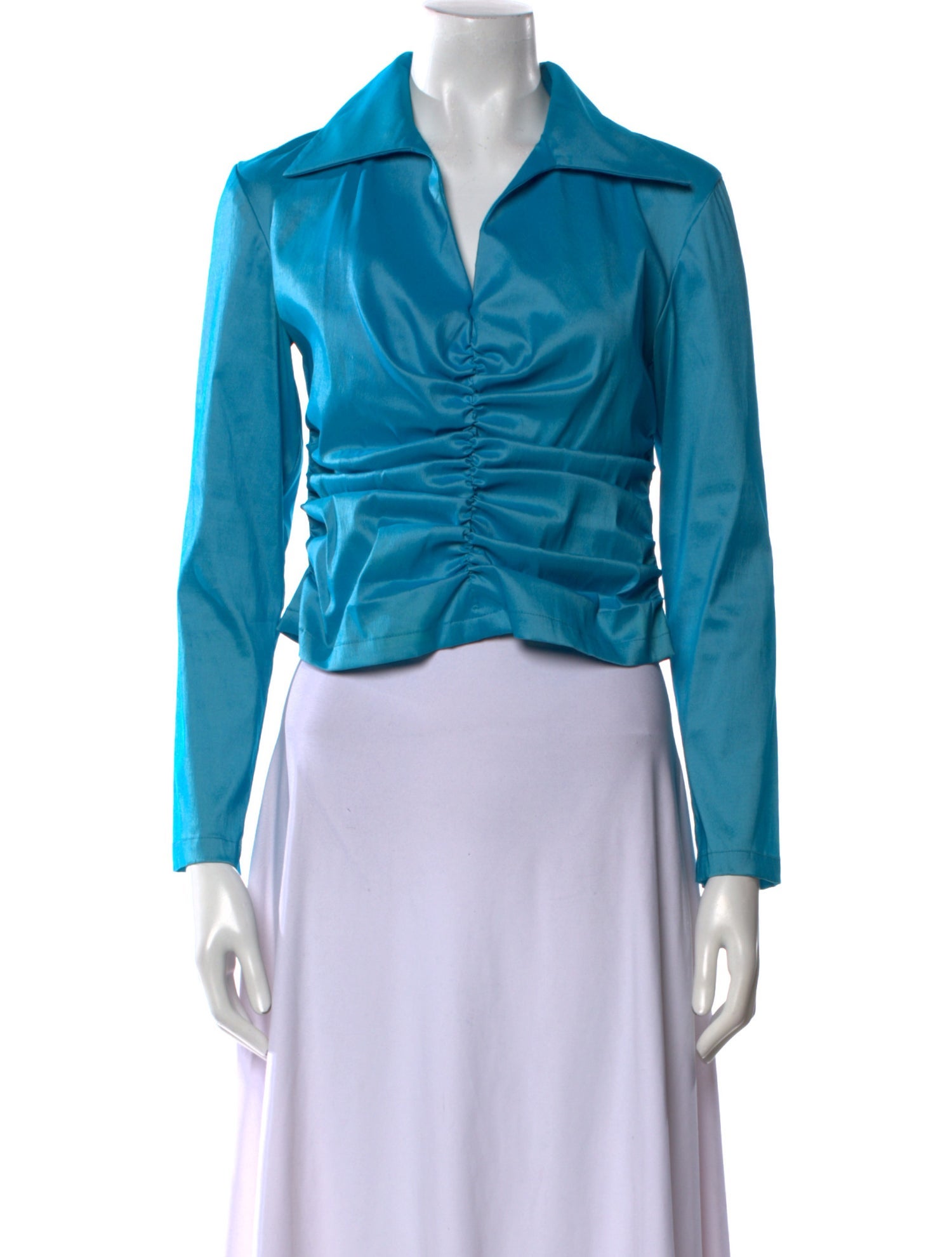 T by Tadashi Long Sleeve Crop Top