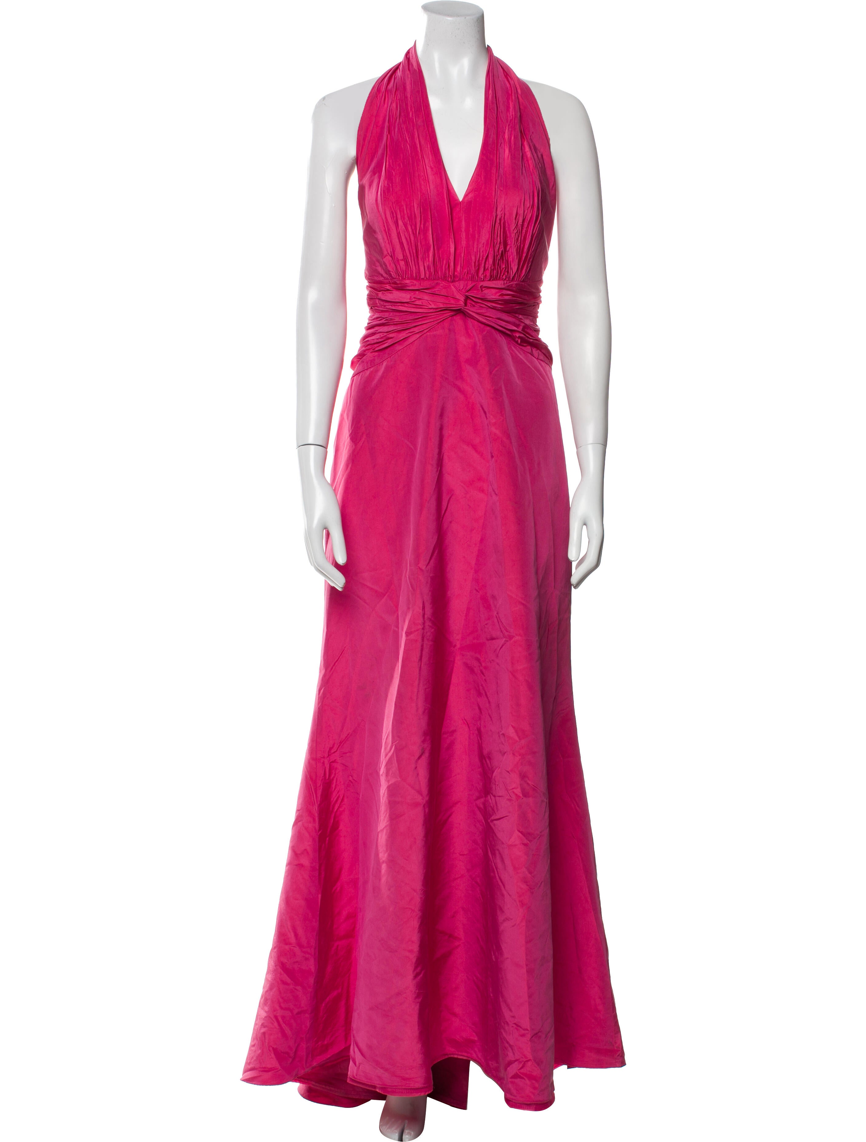 T by Tadashi Silk Long Dress