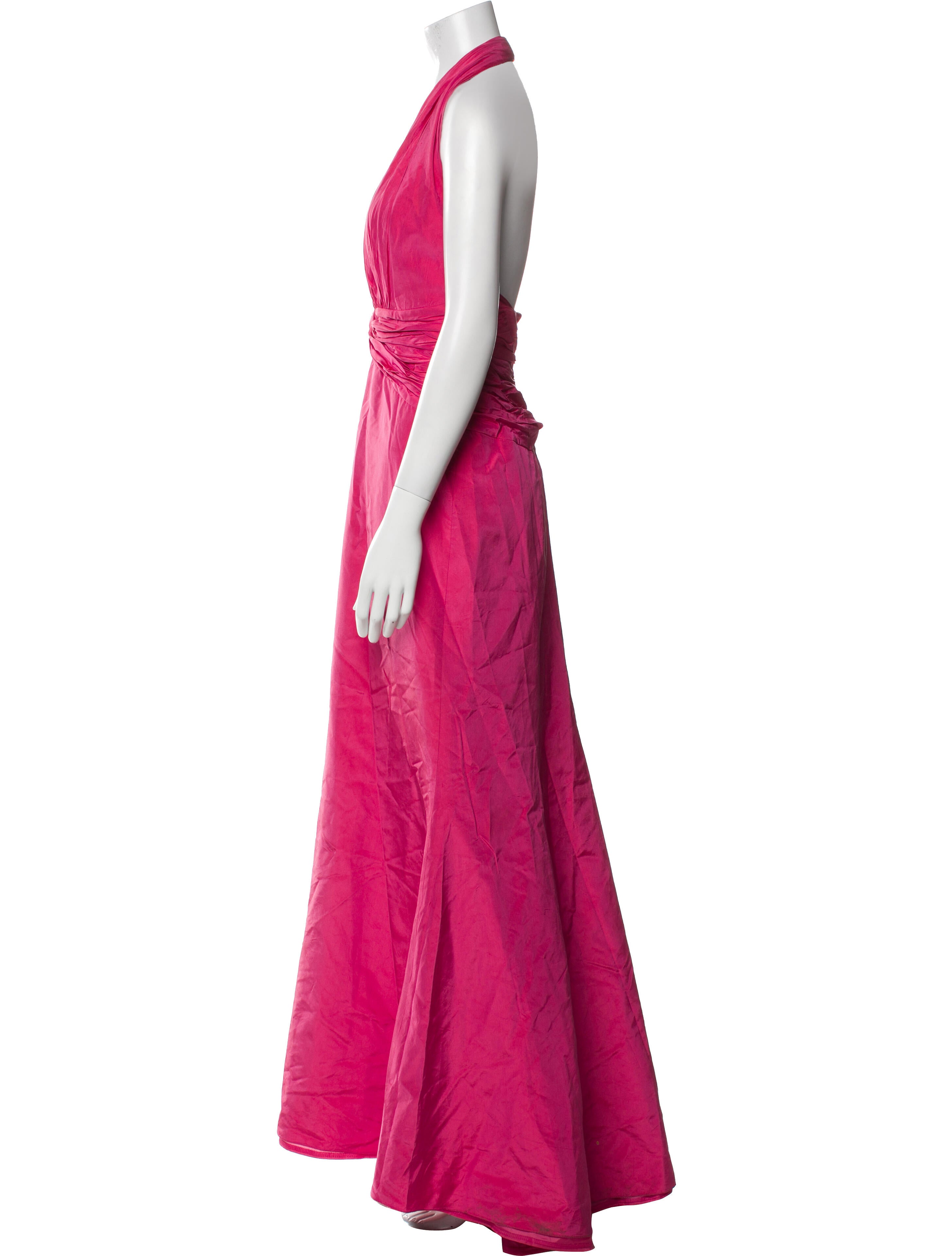 T by Tadashi Silk Long Dress