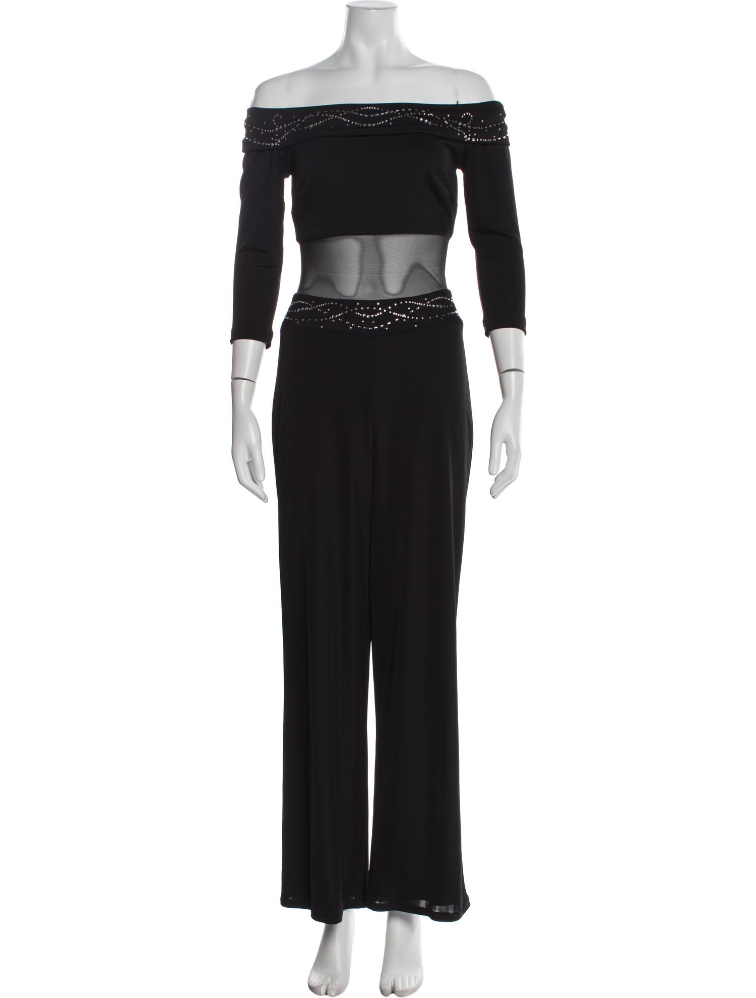T by Tadashi Off-The-Shoulder Jumpsuit