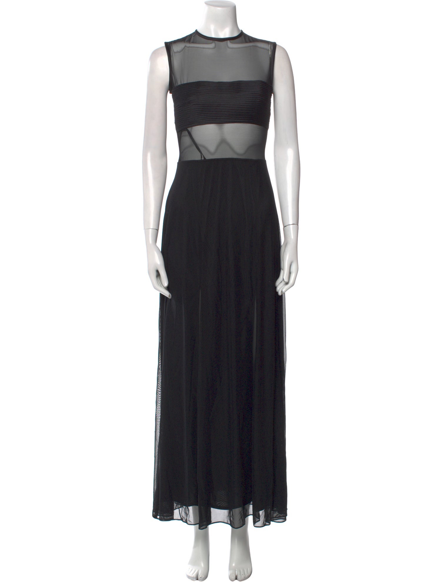 T by Tadashi Crew Neck Long Dress w/ Tags