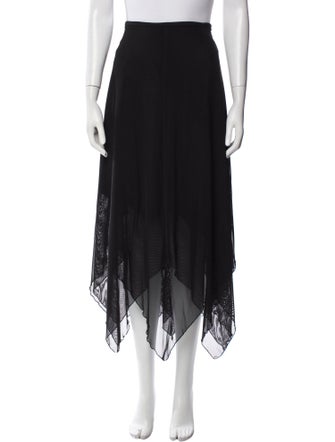 T by Tadashi Nylon Midi Length Skirt