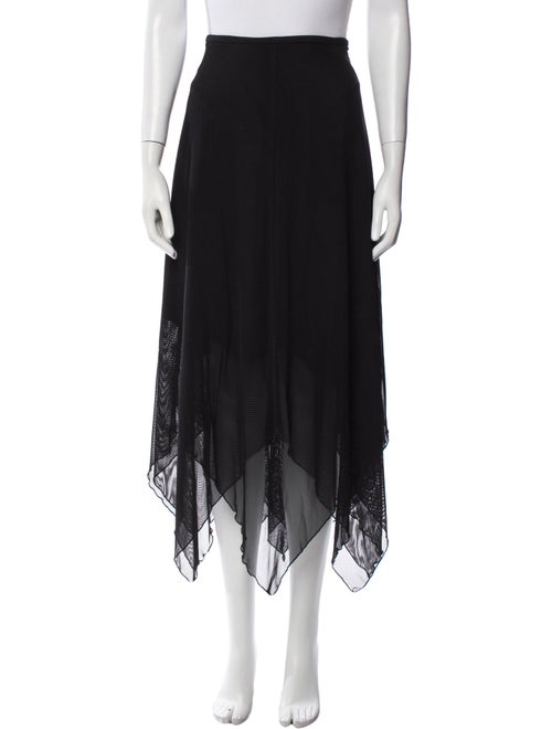 T by Tadashi Nylon Midi Length Skirt