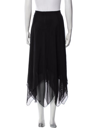 T by Tadashi Nylon Midi Length Skirt