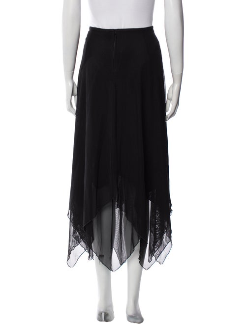 T by Tadashi Nylon Midi Length Skirt