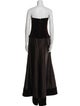T by Tadashi Strapless Long Dress