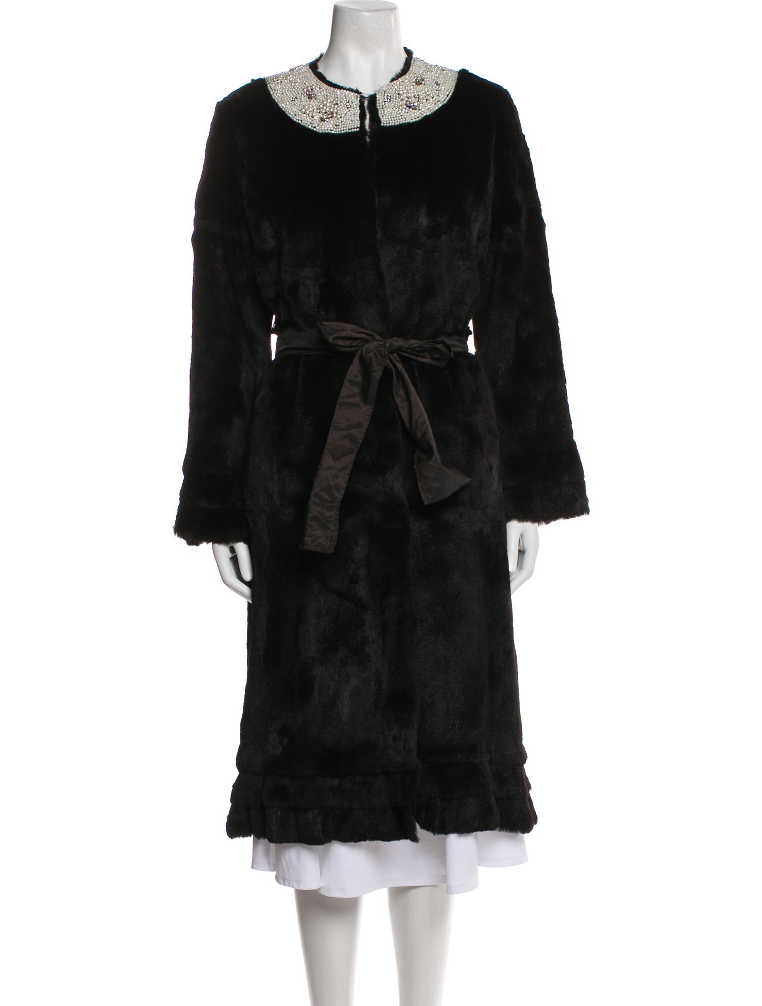 T by Tadashi Faux Fur Coat
