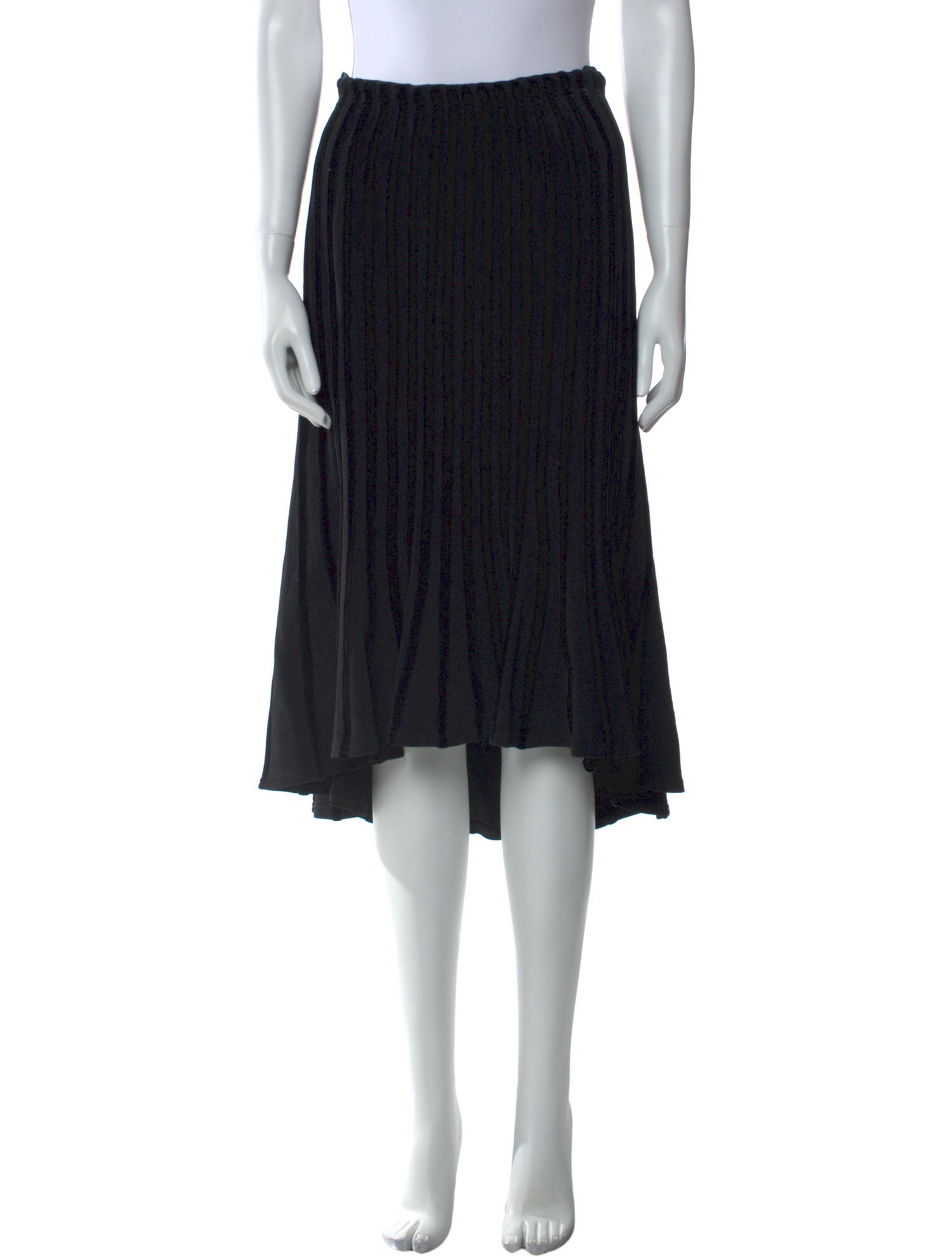 T by Tadashi Pleated Accents Knee-Length Skirt