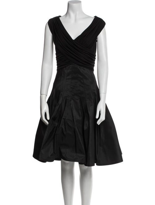 T by Tadashi Silk Knee-Length Dress