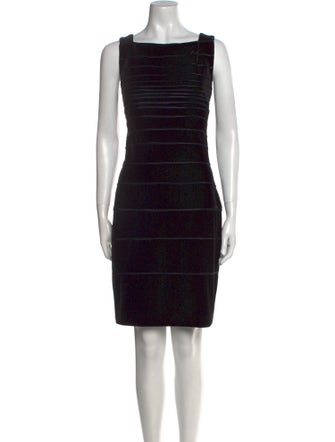 T by Tadashi Square Neckline Mini Dress