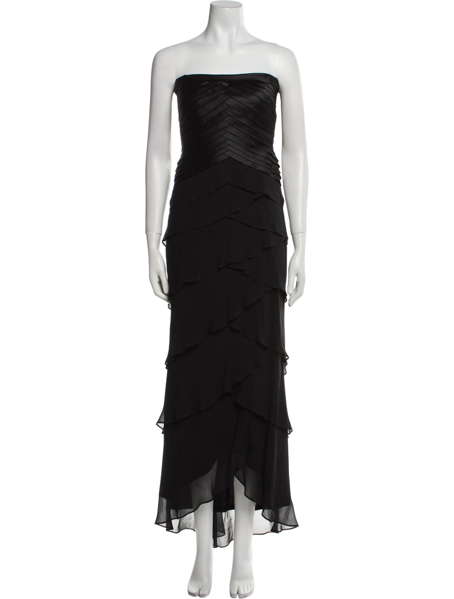 T by Tadashi Strapless Long Dress