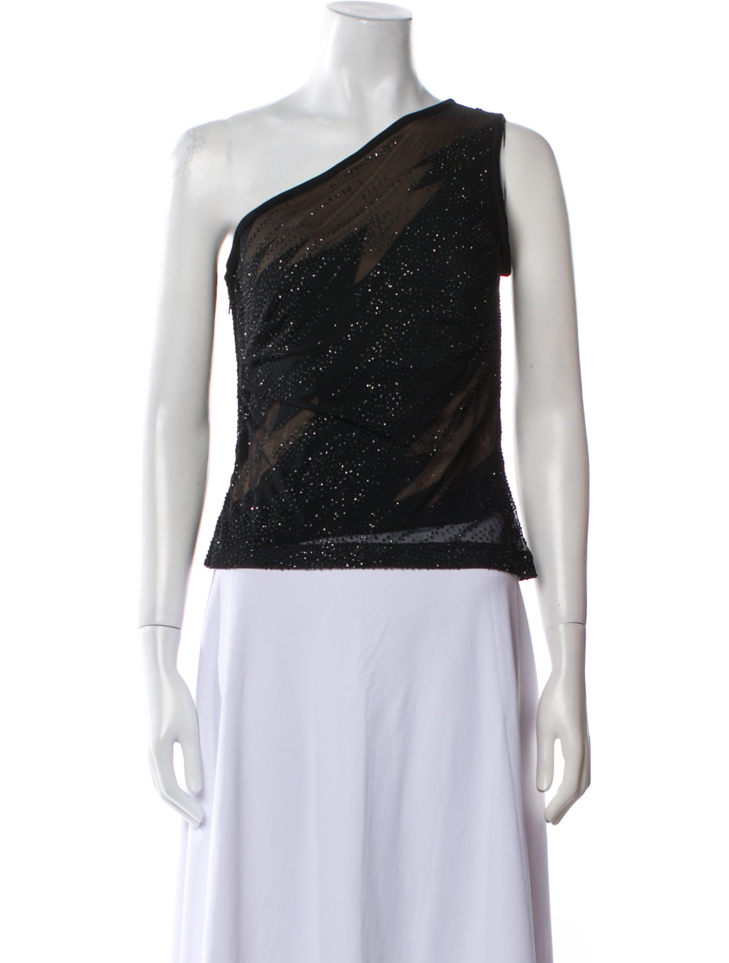 T by Tadashi One-Shoulder Sleeveless Top