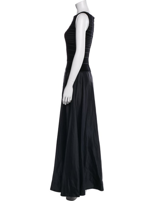 T by Tadashi Square Neckline Long Dress