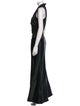 T by Tadashi Halterneck Long Dress
