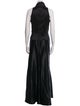T by Tadashi Halterneck Long Dress