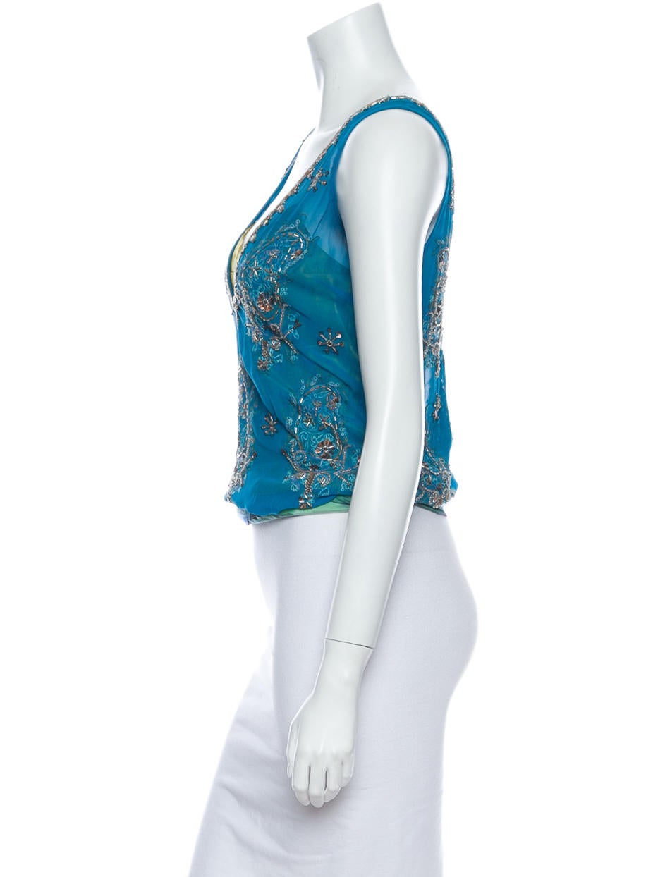 Tracy Reese Beaded Top