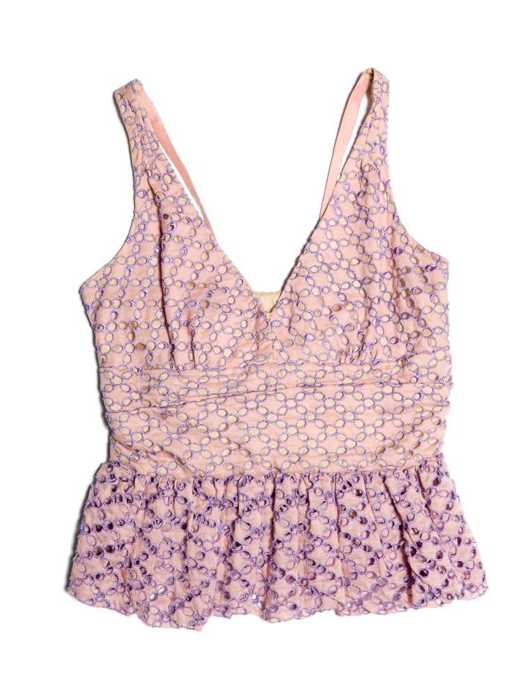 Tracy Reese Eyelet Top
