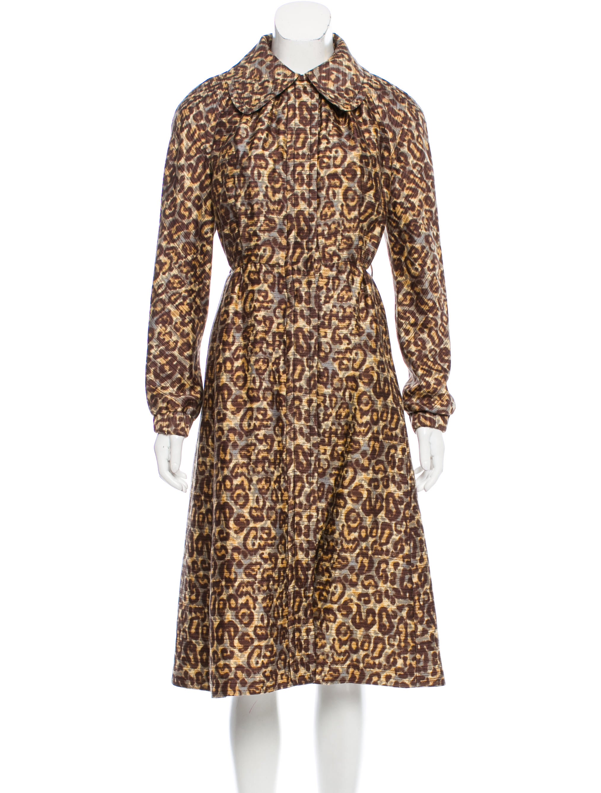 Tracy Reese Wool & Silk Long Coat