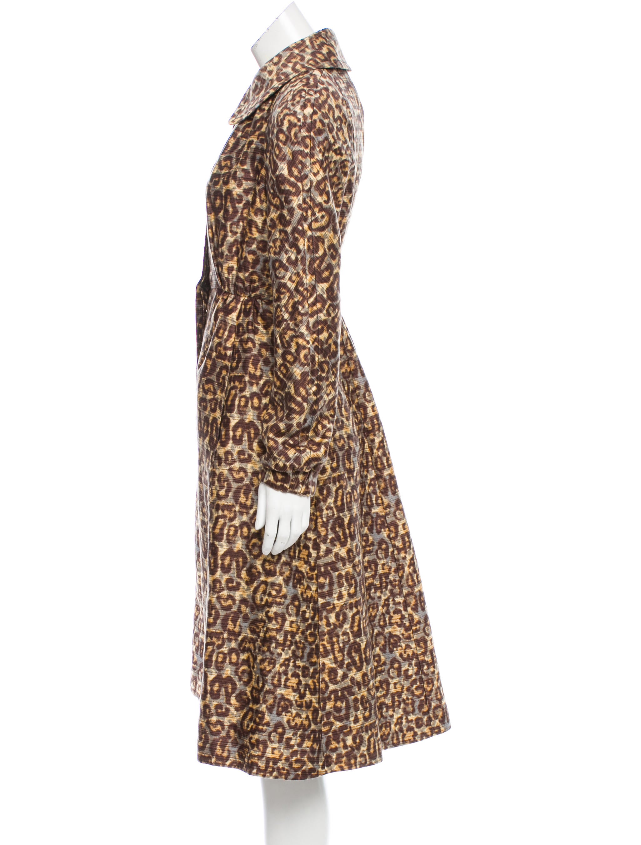 Tracy Reese Wool & Silk Long Coat