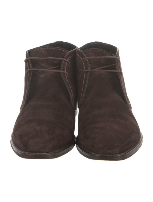 Tanino Crisci Suede Lace-Up Boots