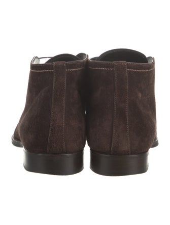 Tanino Crisci Suede Lace-Up Boots