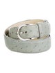 Tanino Crisci Ostrich Belt