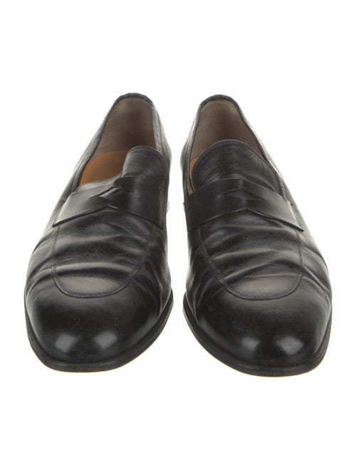 Tanino Crisci Leather Dress Loafers