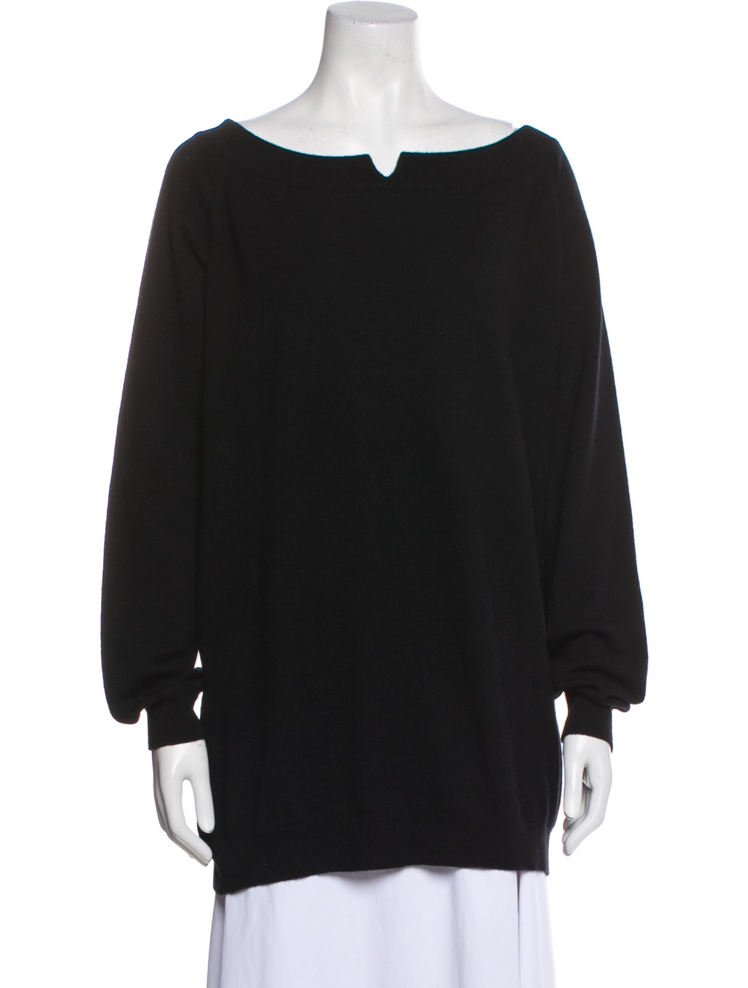 10 Corso Como Cashmere Bateau Neckline Sweater