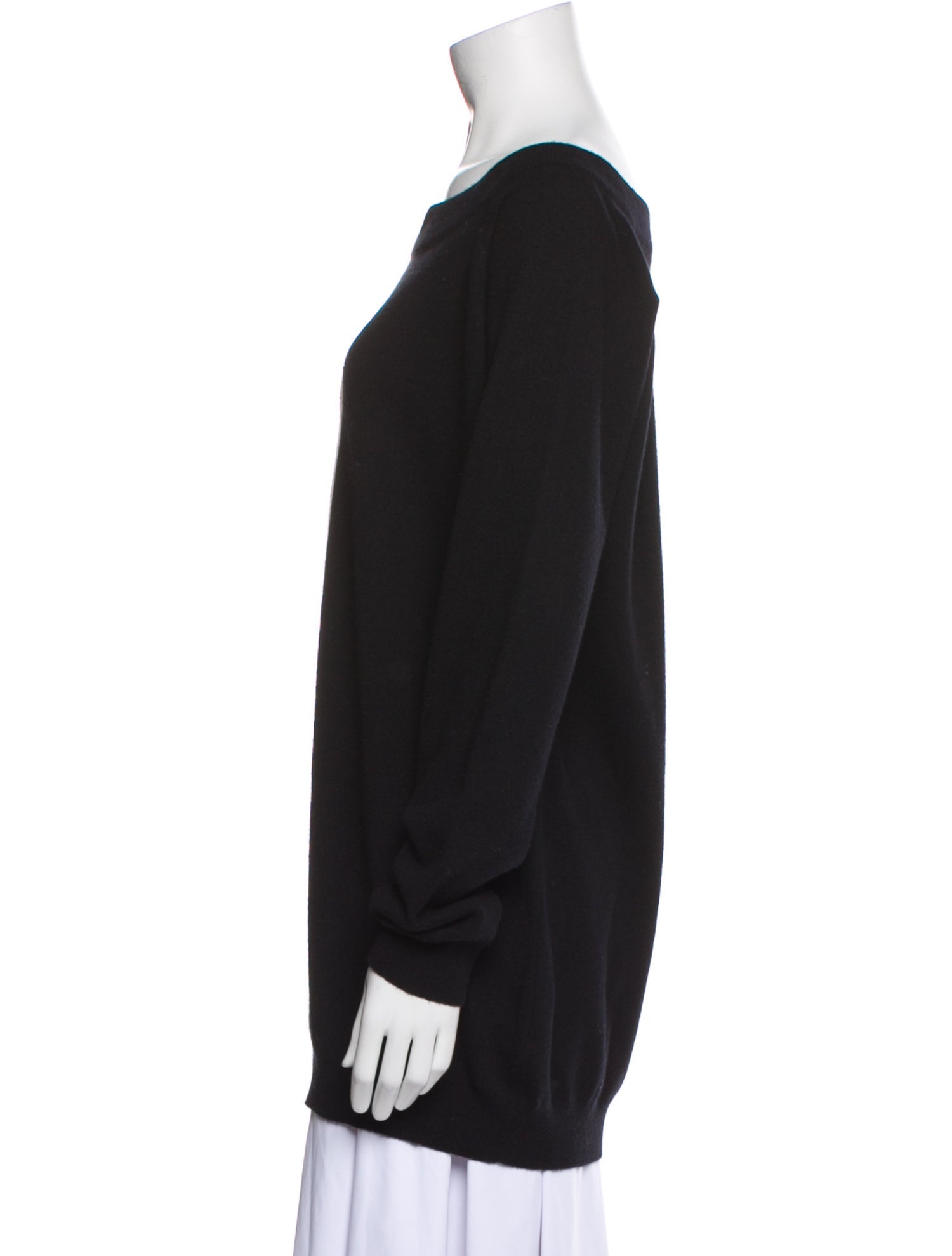 10 Corso Como Cashmere Bateau Neckline Sweater