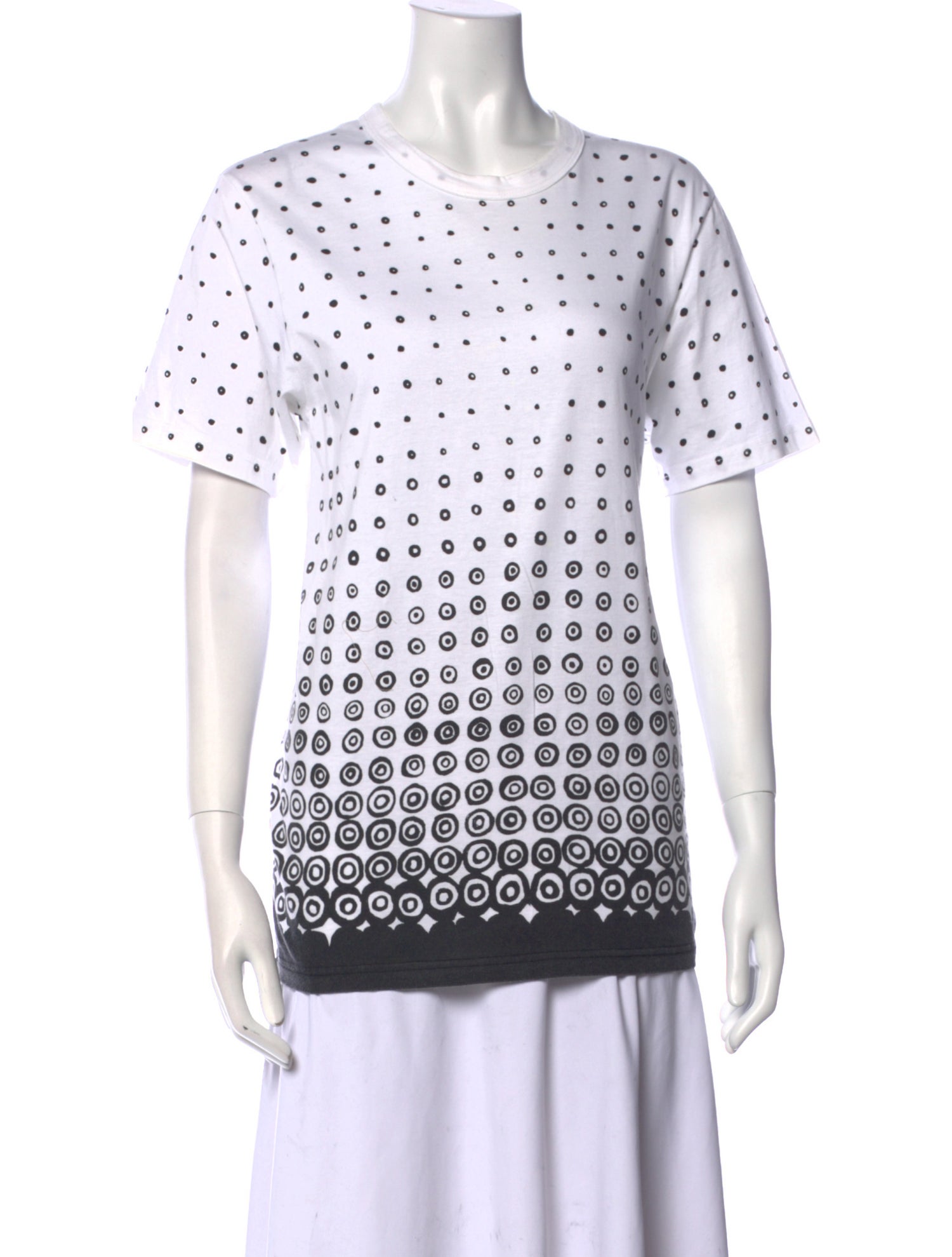 10 Corso Como Printed Crew Neck T-Shirt