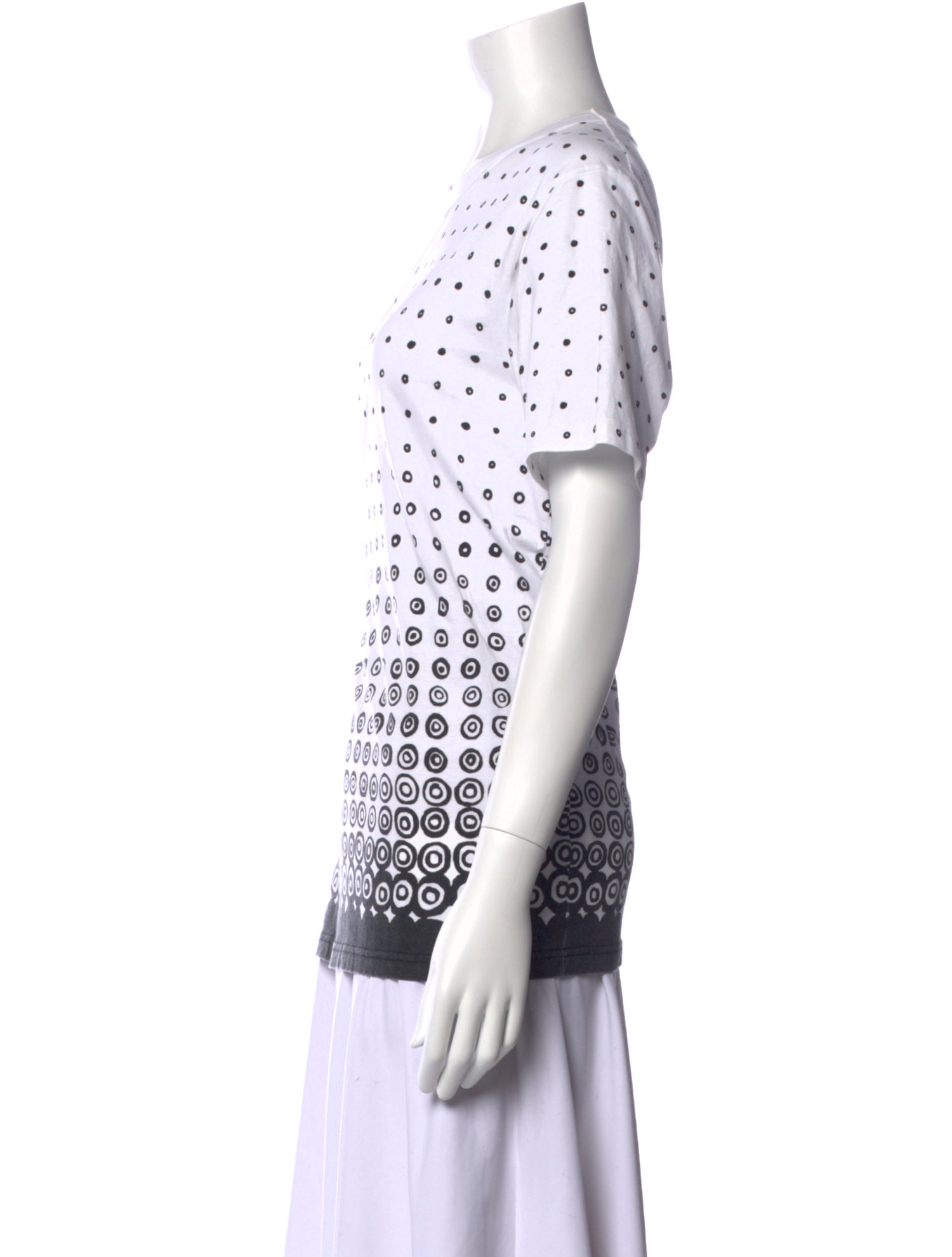 10 Corso Como Printed Crew Neck T-Shirt