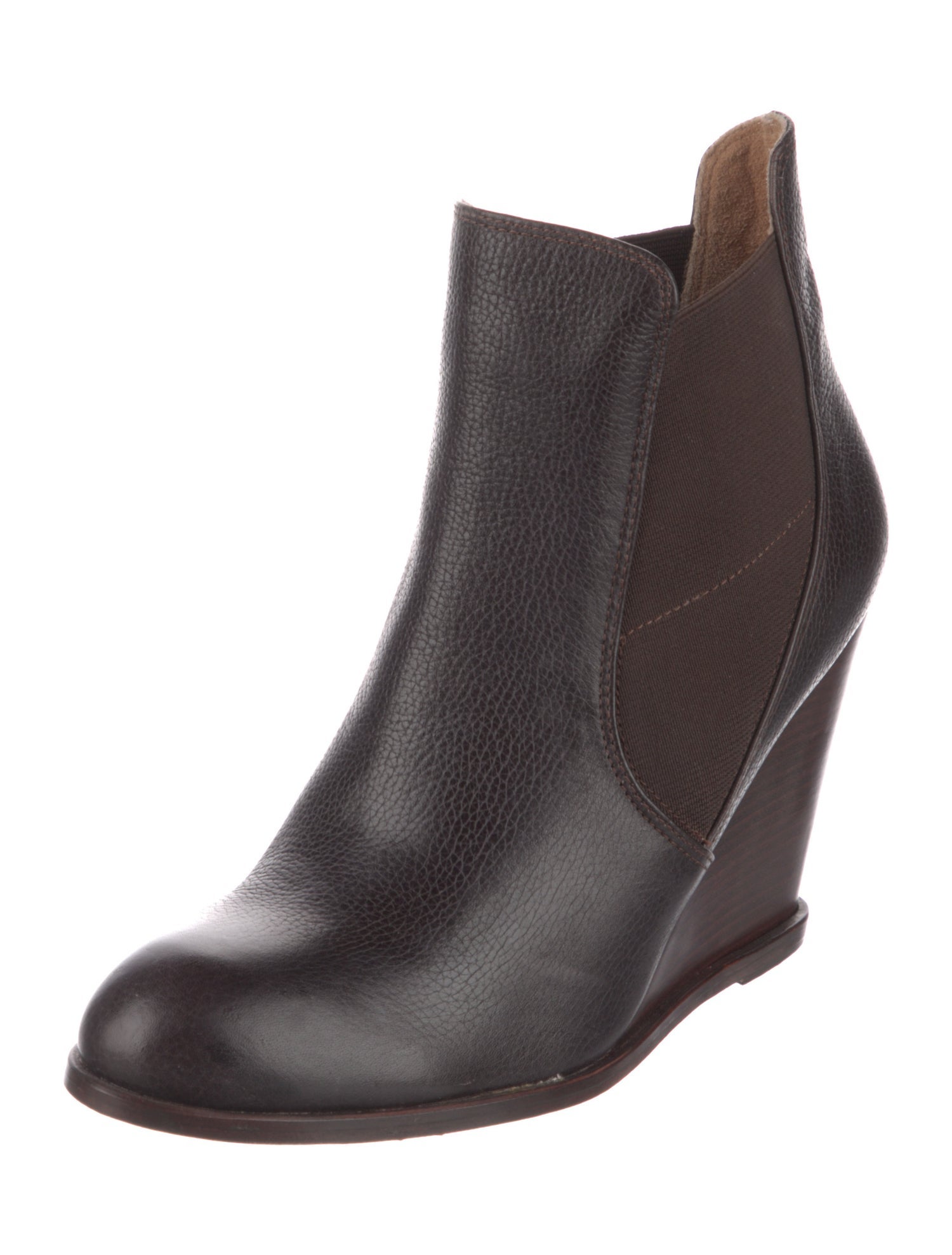 10 Corso Como Leather Chelsea Boots
