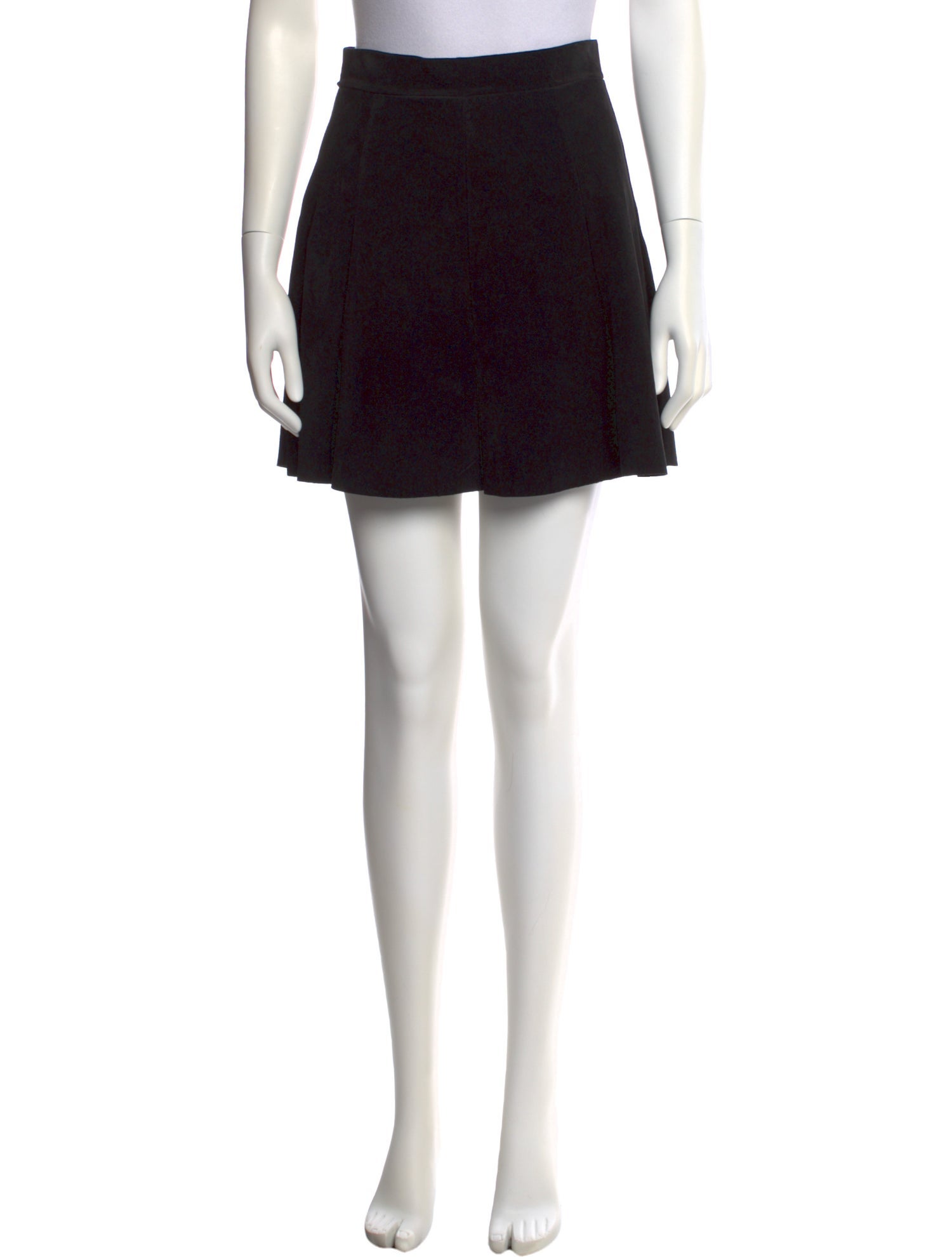 10 Corso Como Leather Mini Skirt