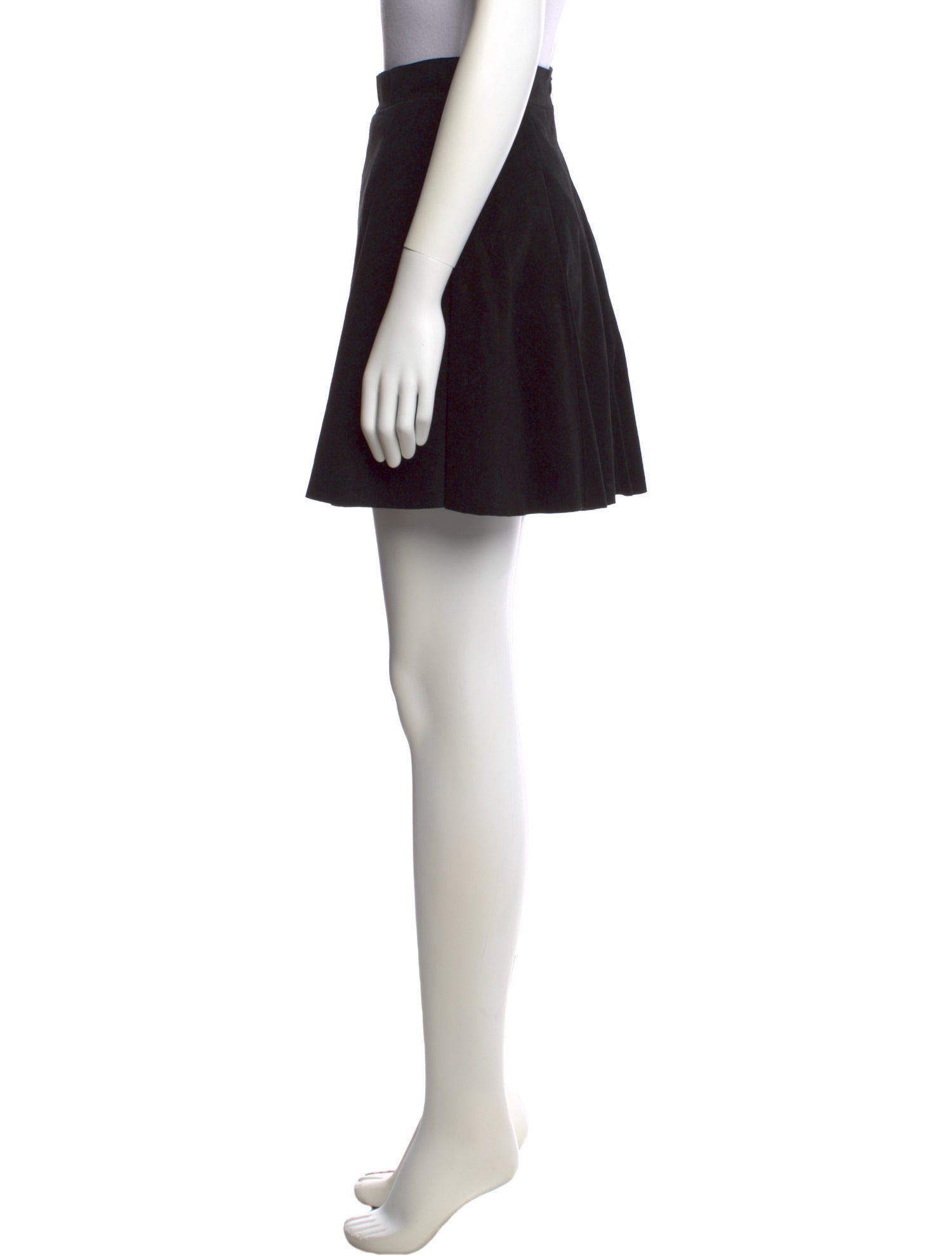 10 Corso Como Leather Mini Skirt