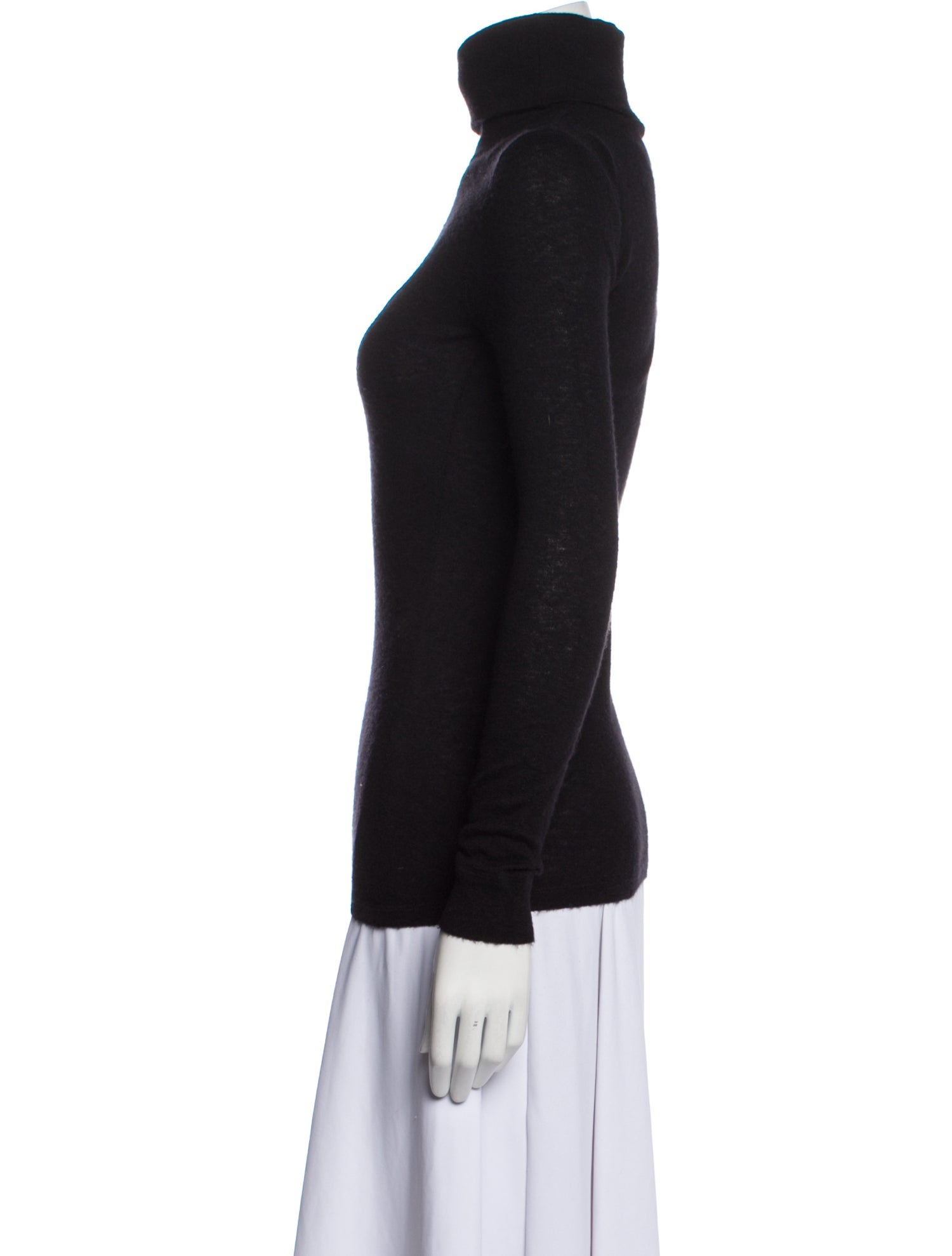 The Cashmere Project Cashmere Turtleneck Sweater Black Knitwear, Clothing WTCPJ21845 The