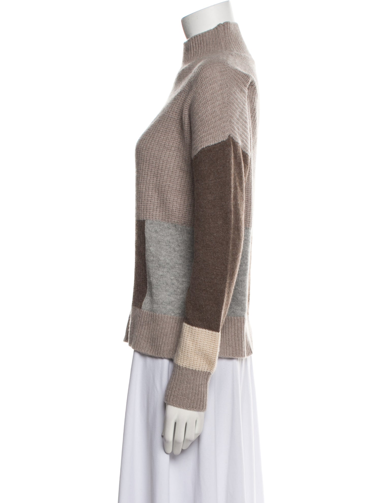 The Cashmere Project Cashmere Colorblock Pattern Sweater w/ Tags