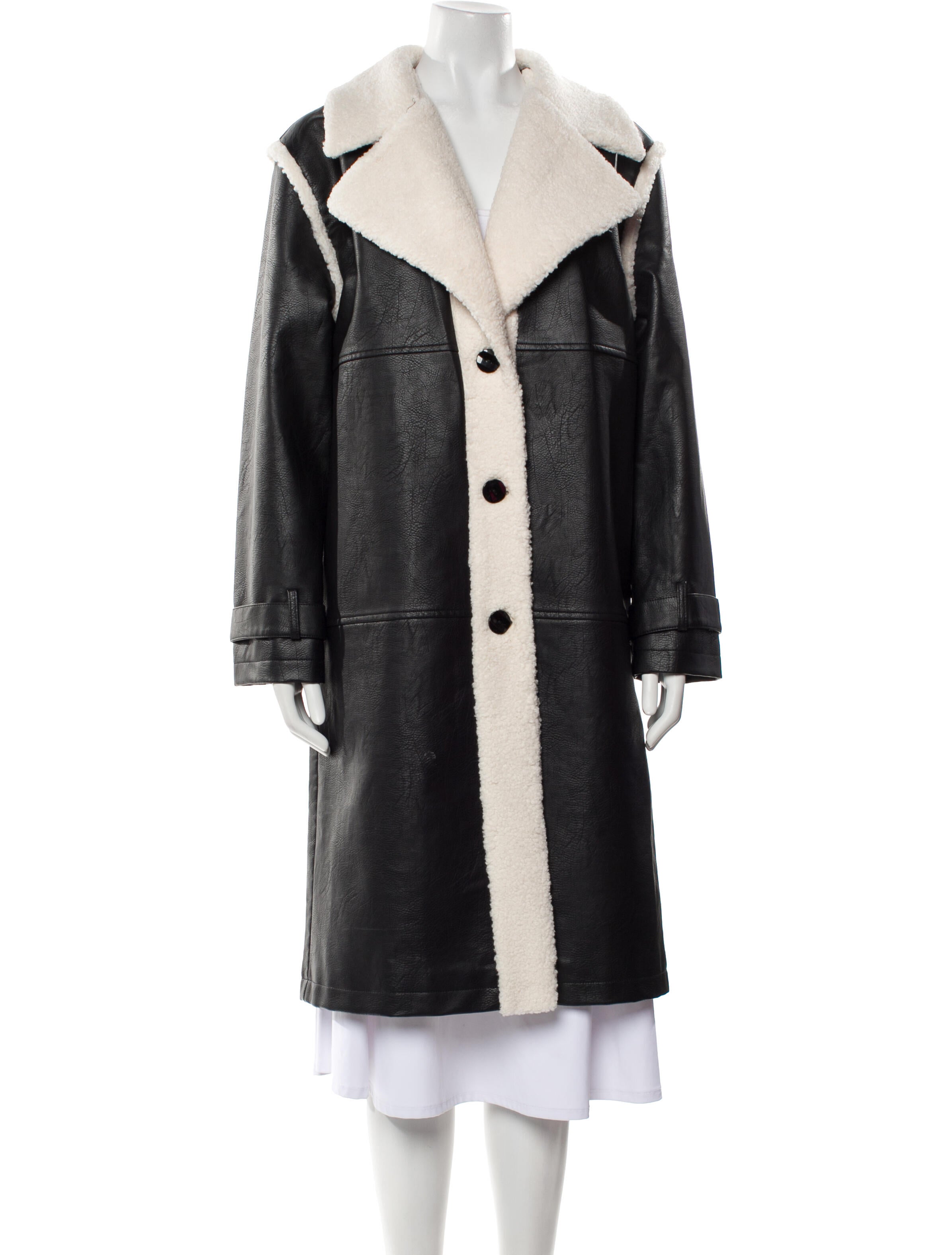 The Cashmere Project Colorblock Pattern Overcoat