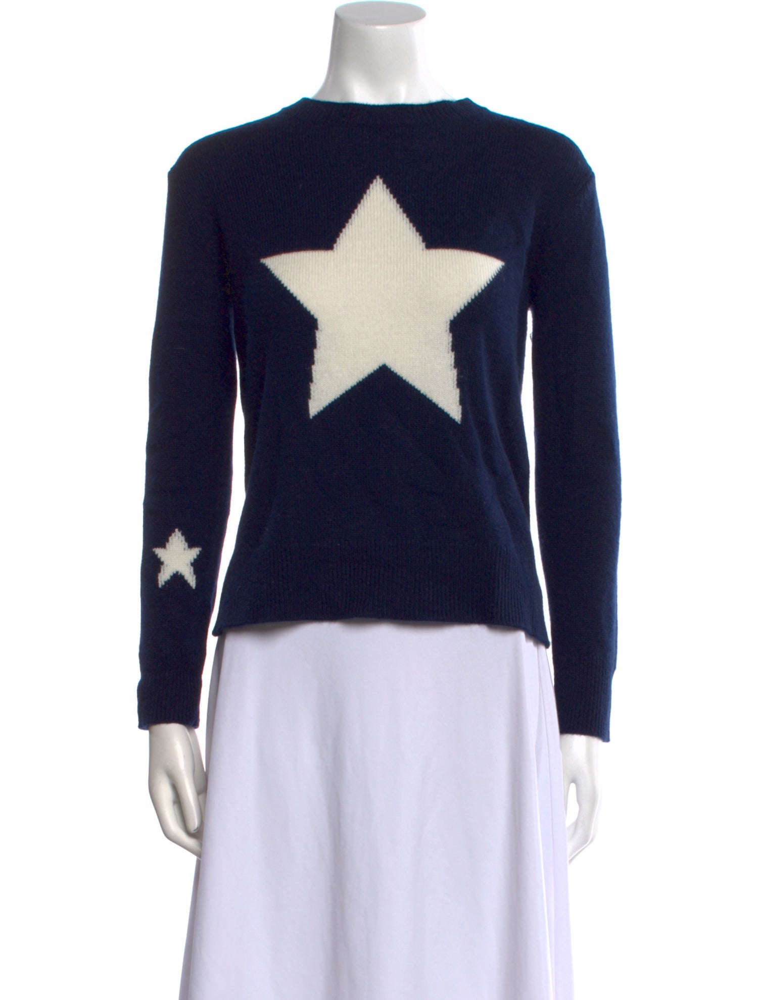 The Cashmere Project Cashmere Graphic Print Sweater