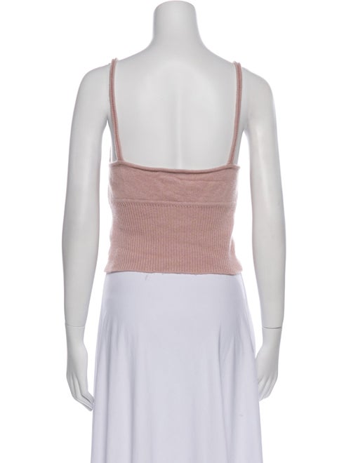 The Cashmere Project Cashmere V-Neck Crop Top