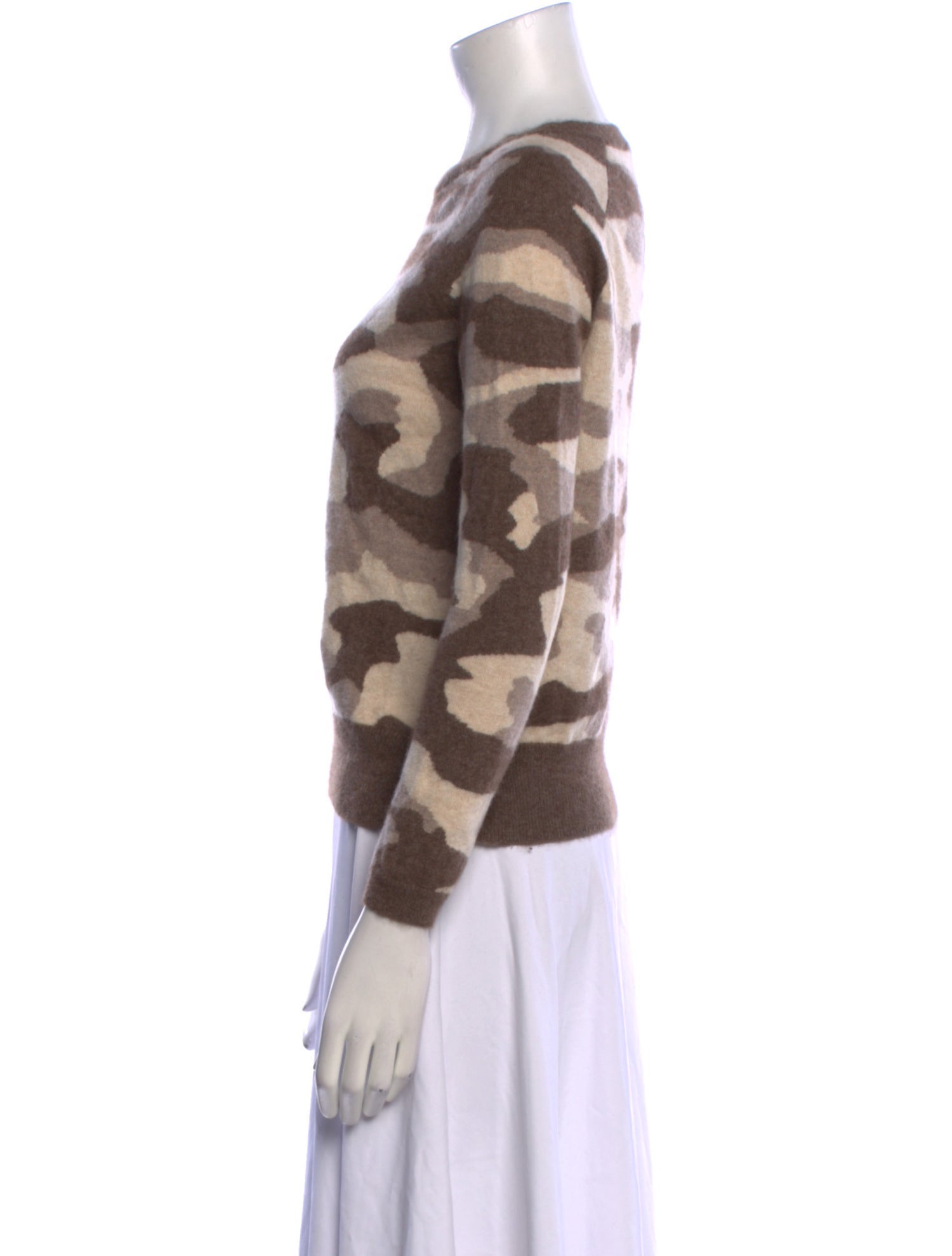 The Cashmere Project Cashmere Printed Sweater