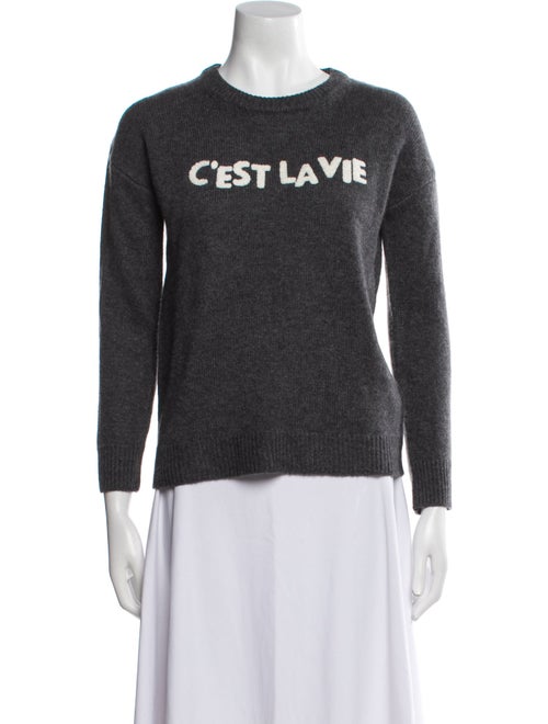 The Cashmere Project Cashmere Graphic Print Sweater