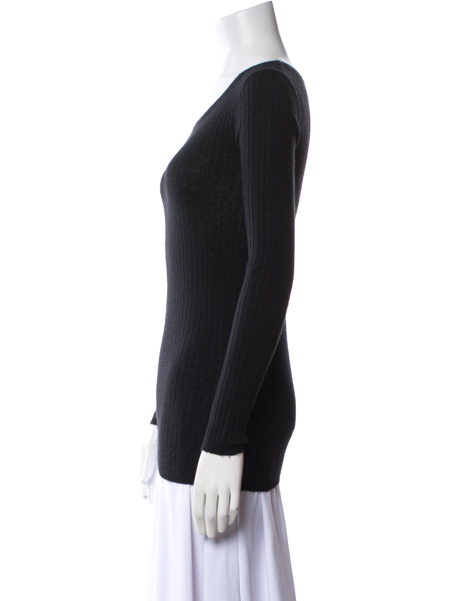 The Cashmere Project Cashmere Scoop Neck Top