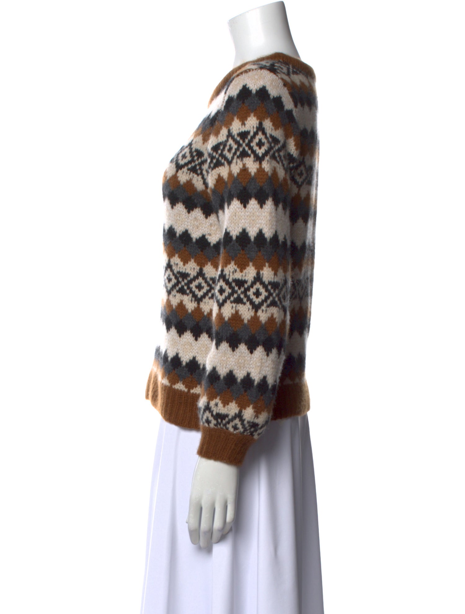 The Cashmere Project Cashmere Printed Sweater