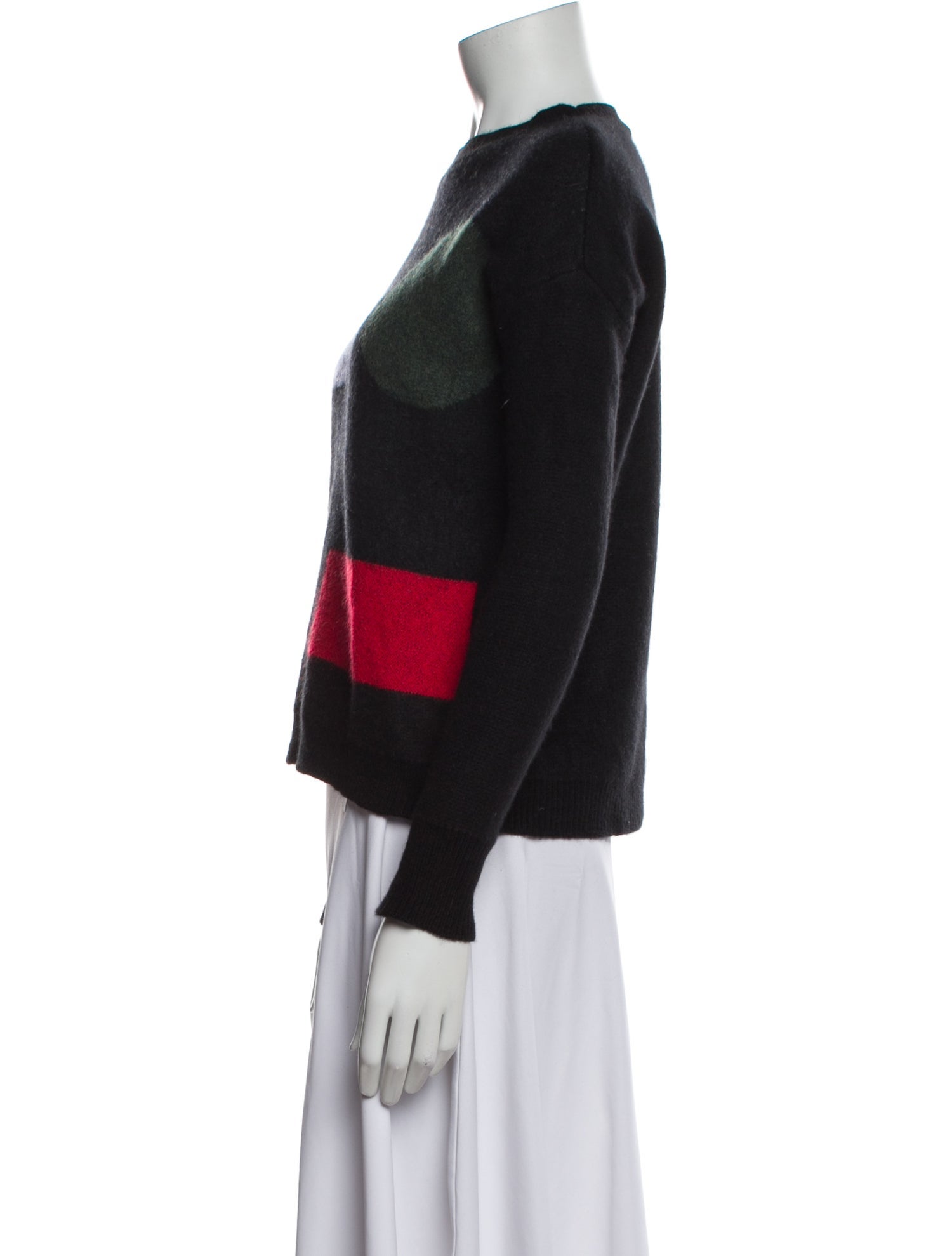 The Cashmere Project Cashmere Colorblock Pattern Sweater