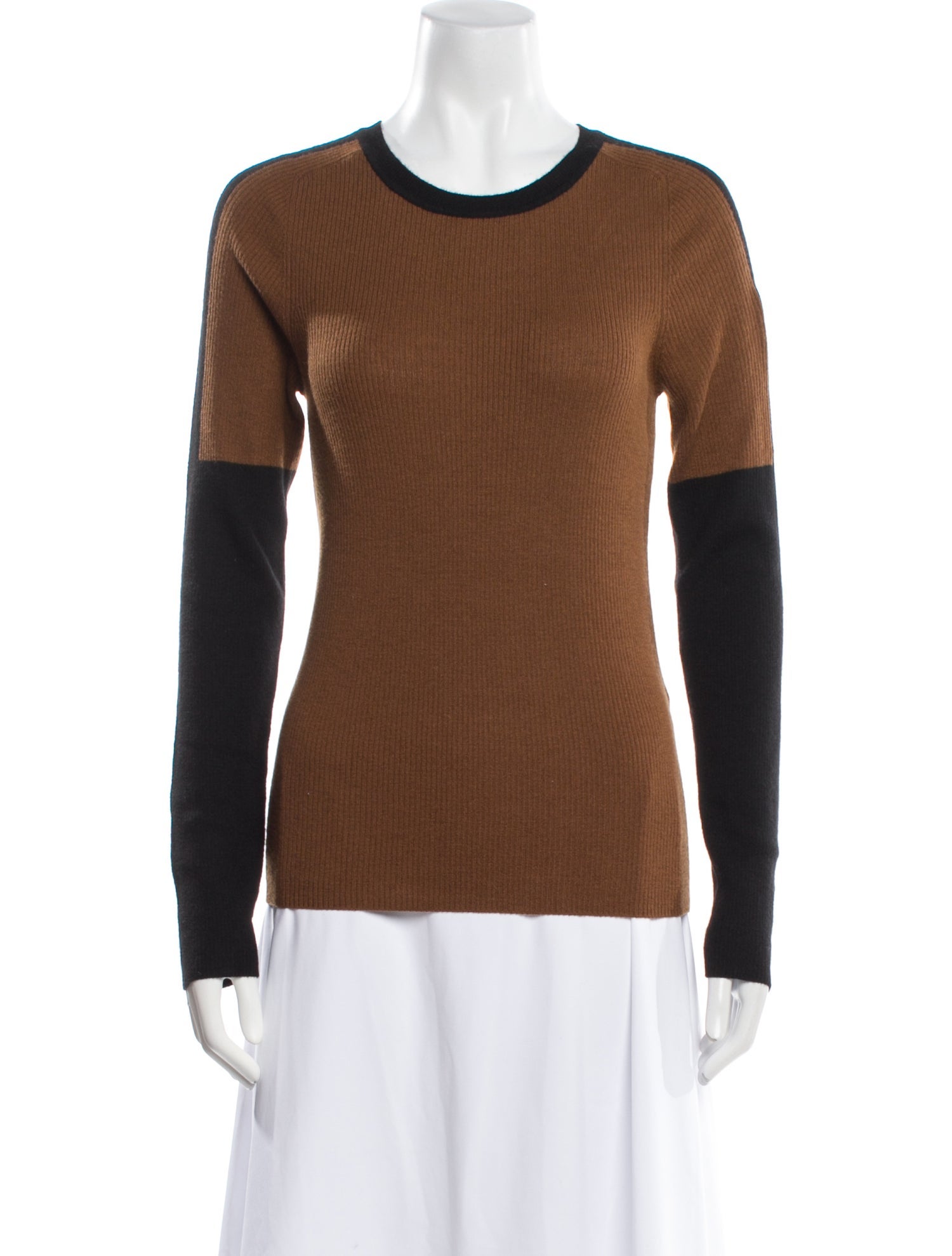 The Cashmere Project Cashmere Colorblock Pattern Sweater