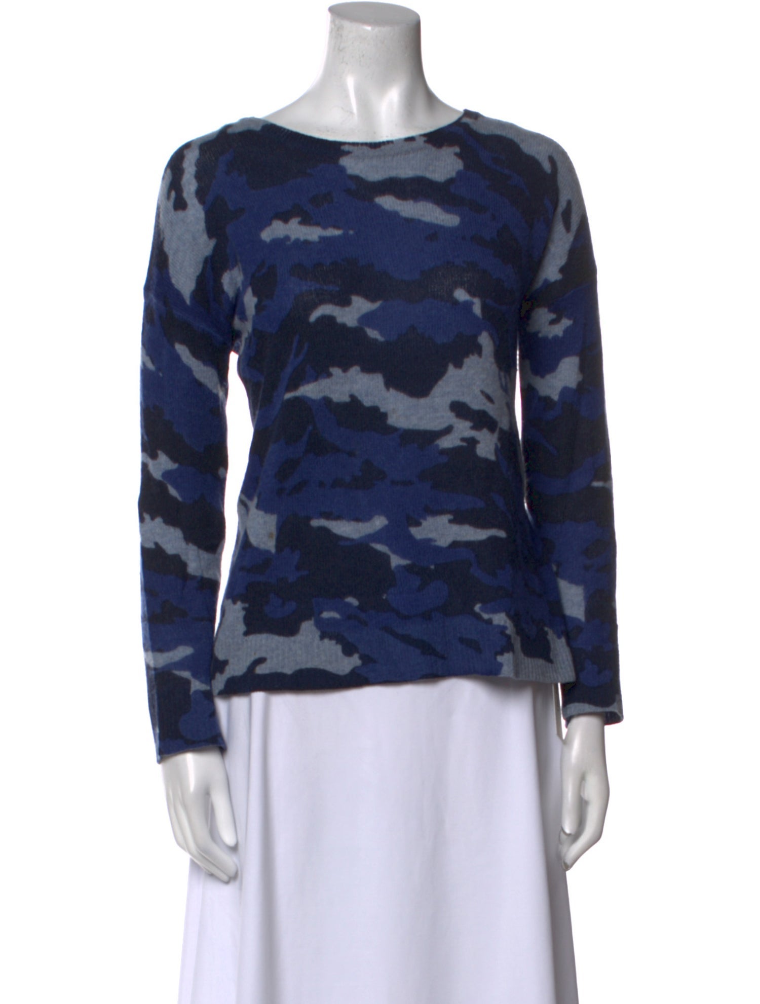 The Cashmere Project Cashmere Printed Sweater