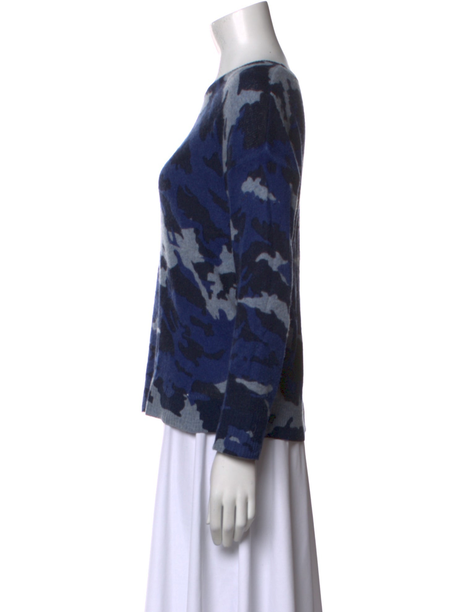 The Cashmere Project Cashmere Printed Sweater