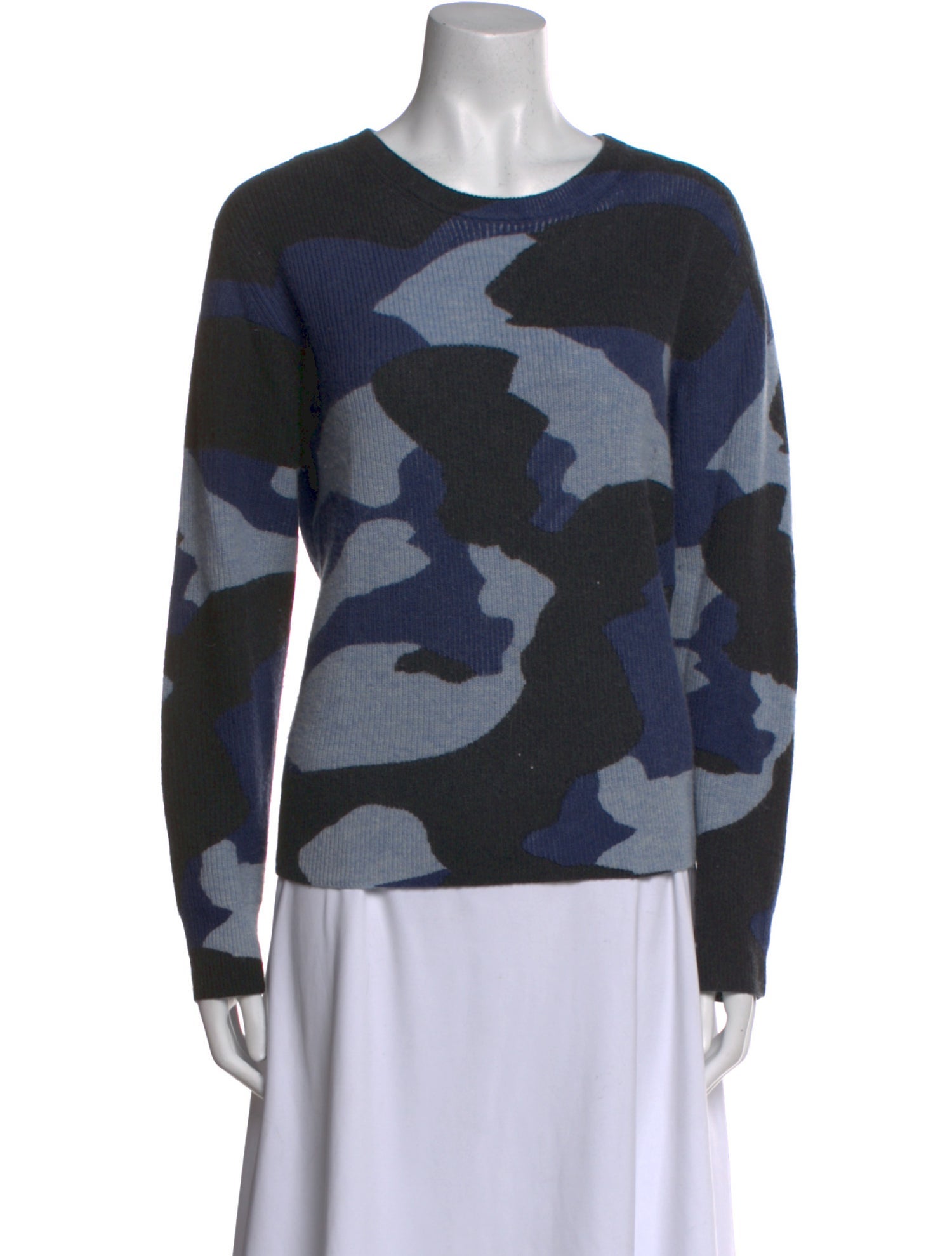 The Cashmere Project Cashmere Printed Sweater